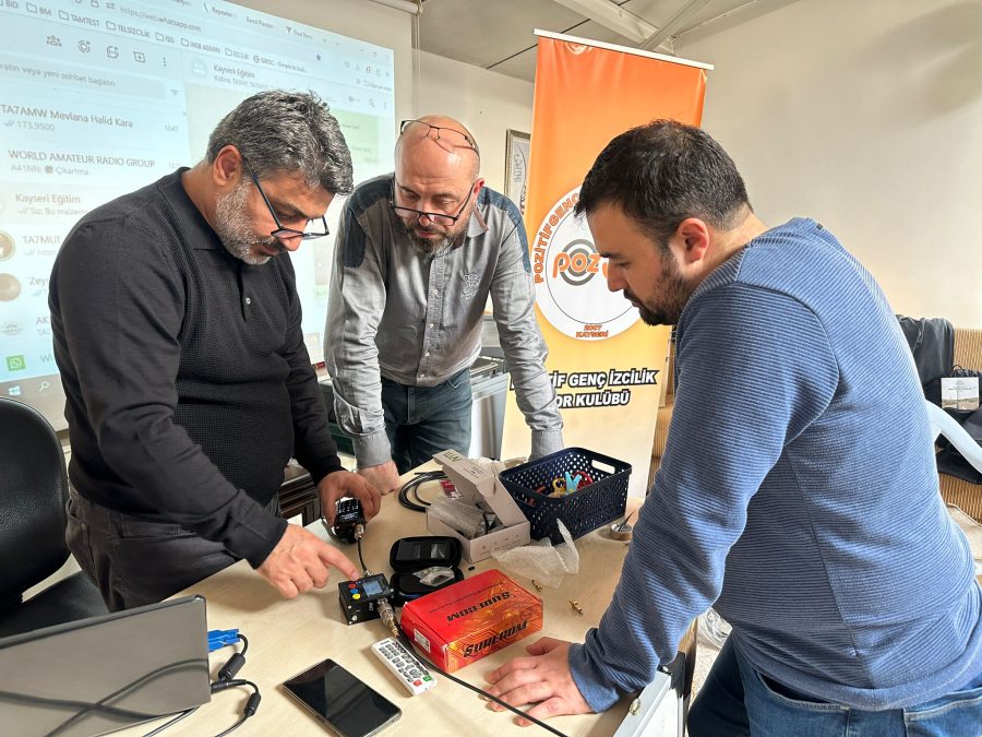 Kayseri Pozitif Gençlikte Amatör Telsizcilik Bilgilendirme Semineri