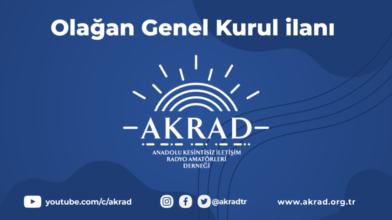 3. Olağan Genel Kurul İlanı