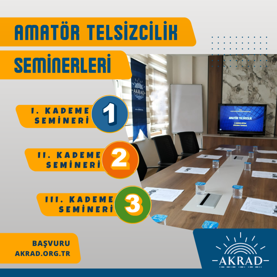 Amatör Telsizcilik Seminerleri