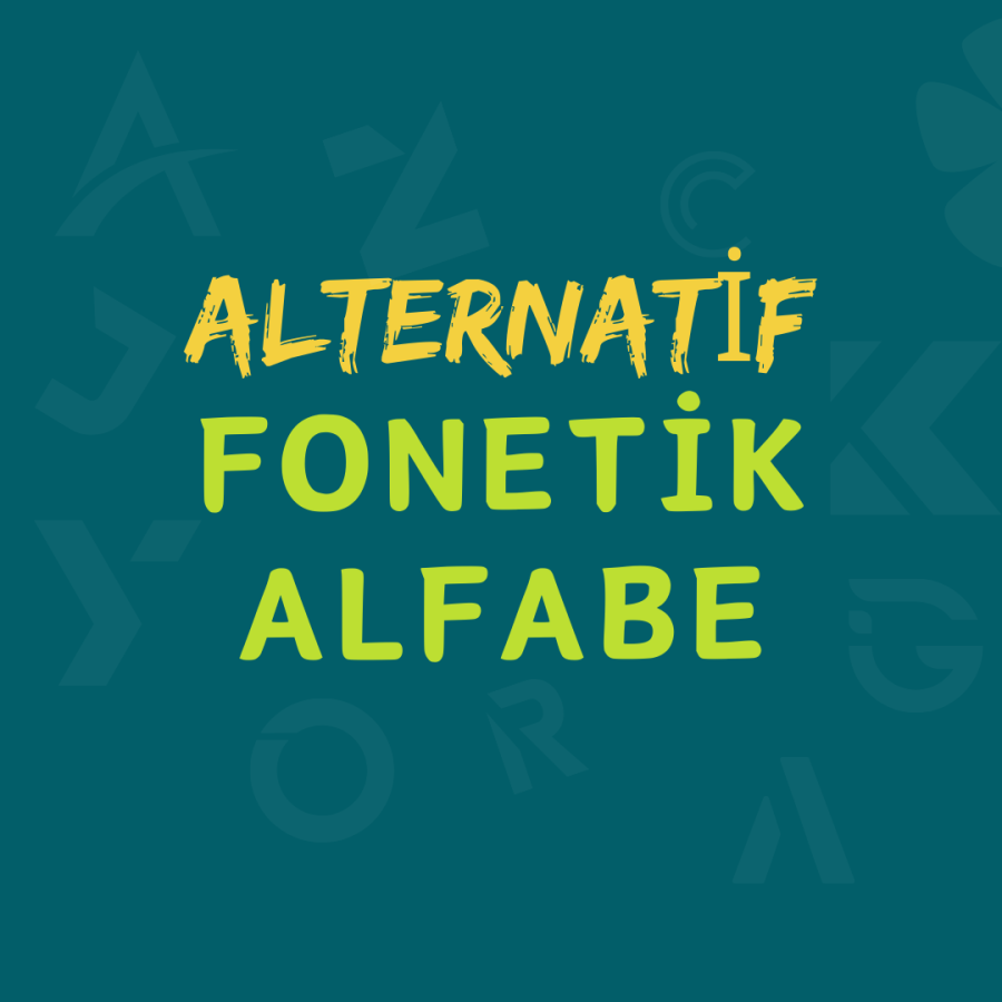 Alternatif Fonetik Alfabe