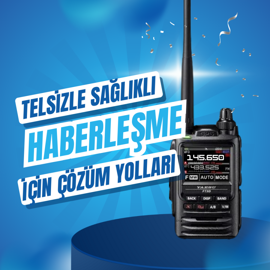 Telsizle Sağlıklı Haberleşme İçin Çözüm Yolları
